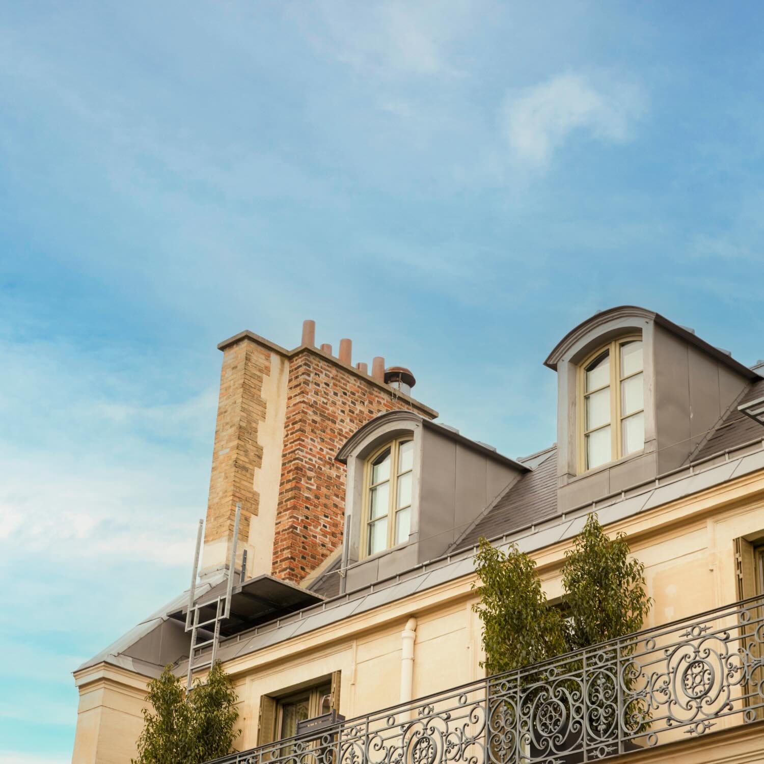 the facade of maison delano paris