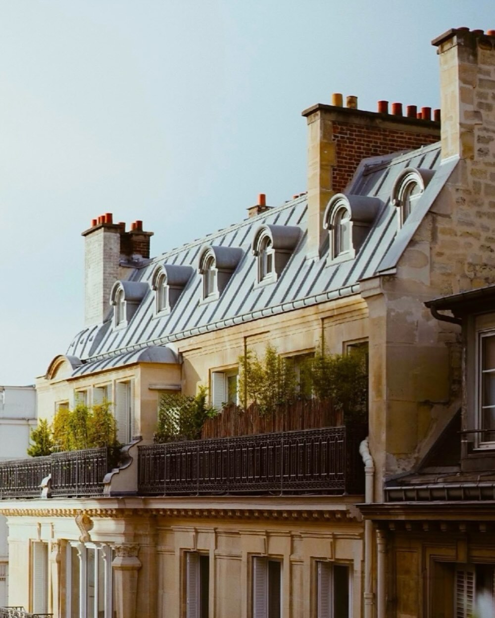 the facade of maison delano paris