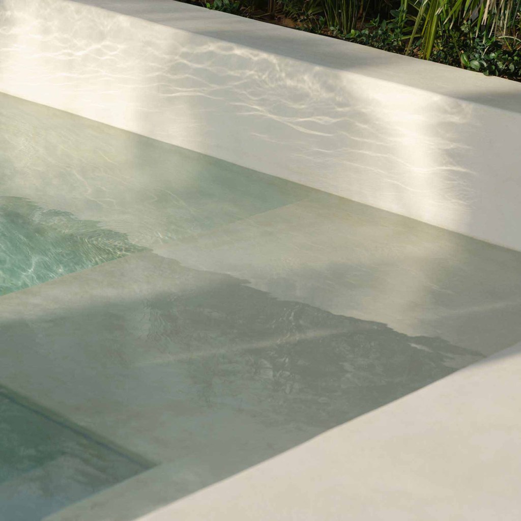 an outdoor pool