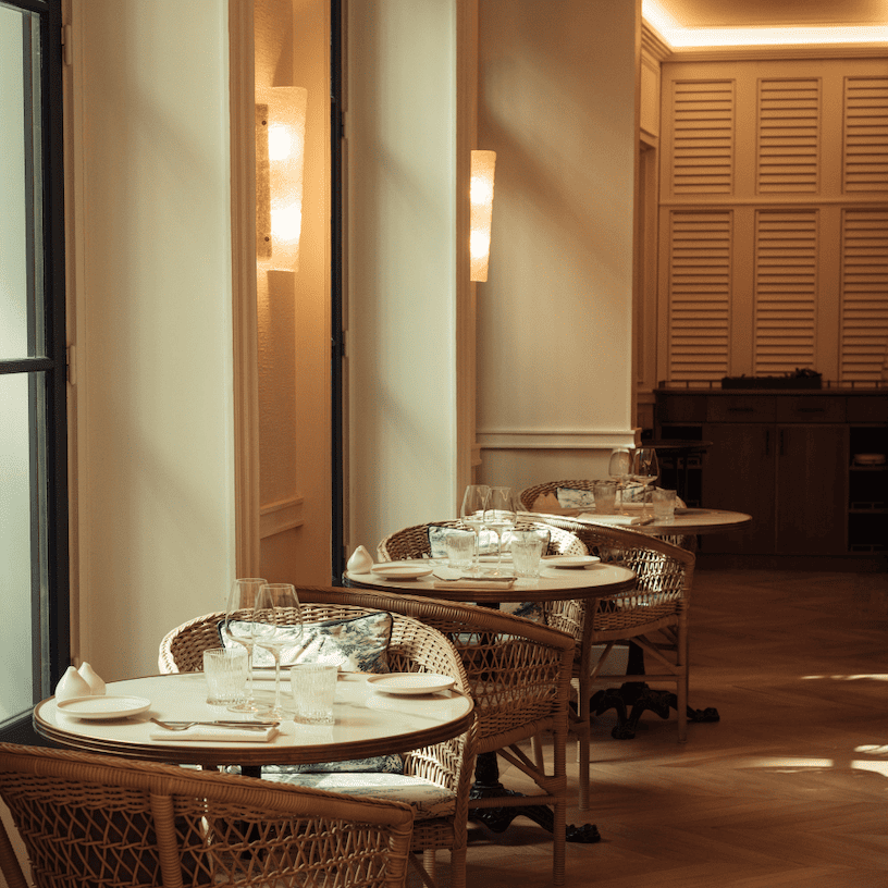 Delano Café - interior - right aisle
