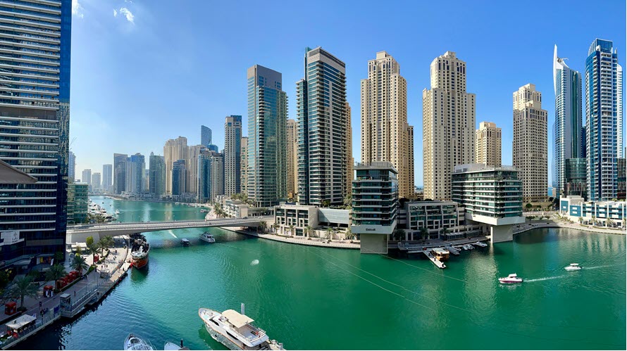 Stroll Through the Dubai Marina