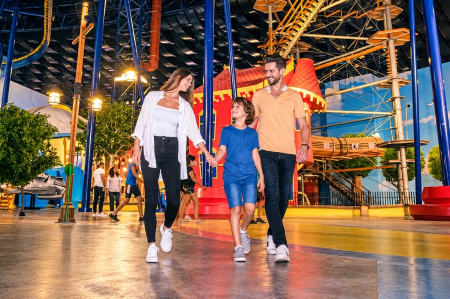 Indoor Theme Park at IMG Worlds of Adventure