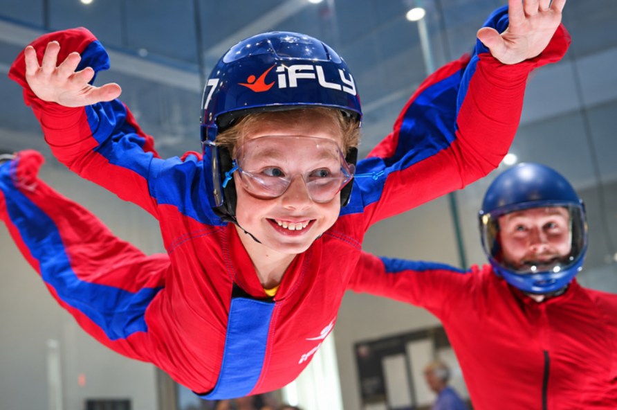 Vertical Skydiving at iFLY Dubai